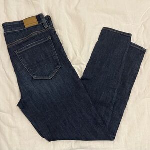 American Eagle Outfitters Women's Dark Blue Skinny Jeans